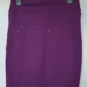 LuLaRoe Cassie pencil skirt, EUC